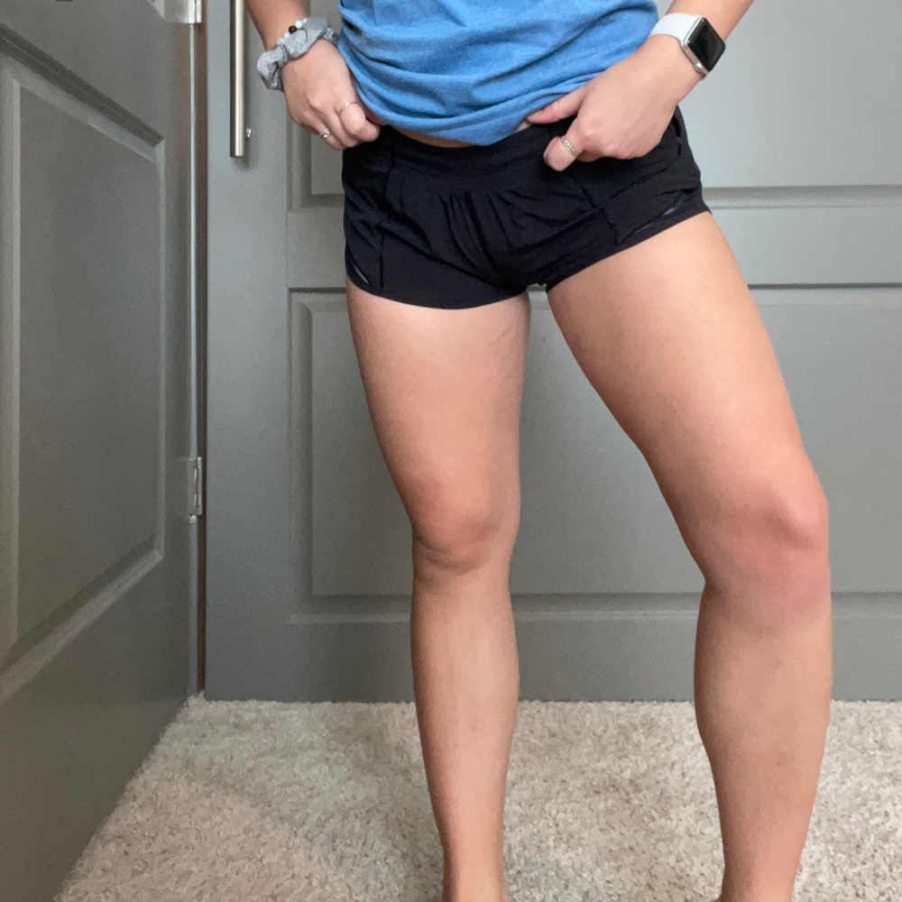 Lululemon hotty hot shorts 2.5”